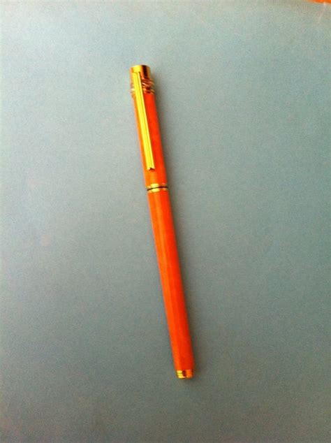 must de cartier trinity orange fountain|Must De Cartier Pen .